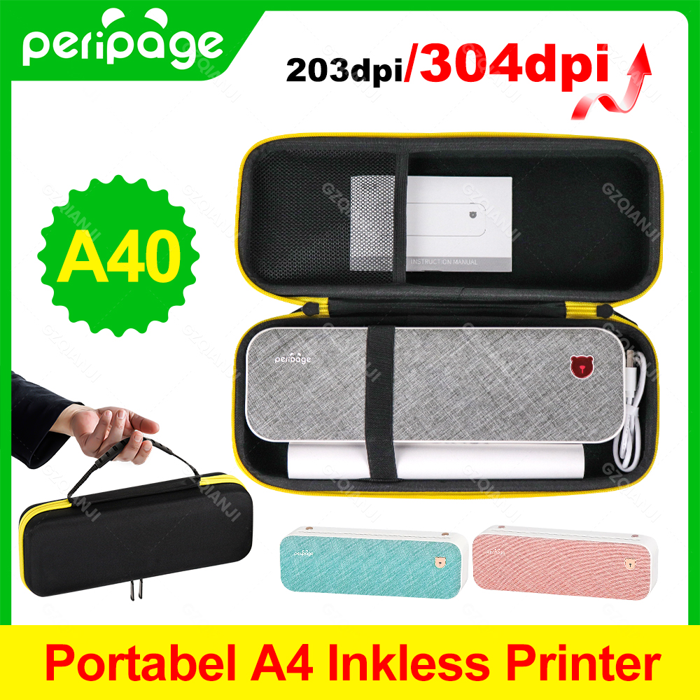 Commercial Printing Paper - Peripage A40 304dpi Easy Carry Wireless