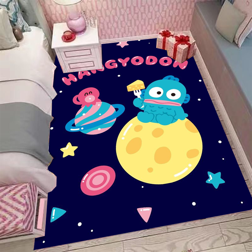 Commercial Printing & Graphics - Hangyodon Rug Space Planet Star Moon