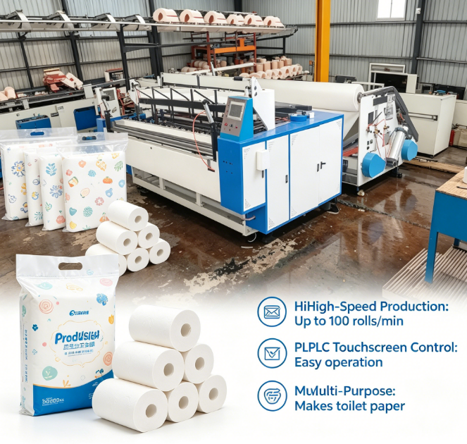Commercial Printing & Graphics - Customized Kitchen Paper Towel Making Machine