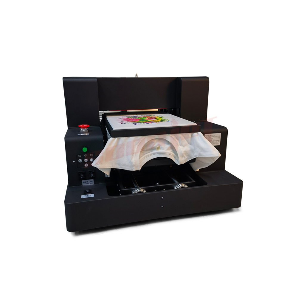 DTG Tshirt  flatbed Printer A4 - Commercial Shirt Printing Machine ulasan dan harga