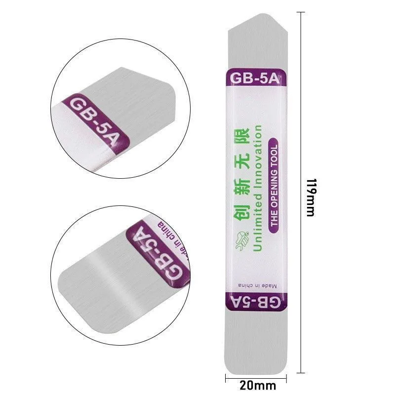 1-6Pcs Metal Flat Soft Blade C - Screen Printing Squeegee ulasan dan harga