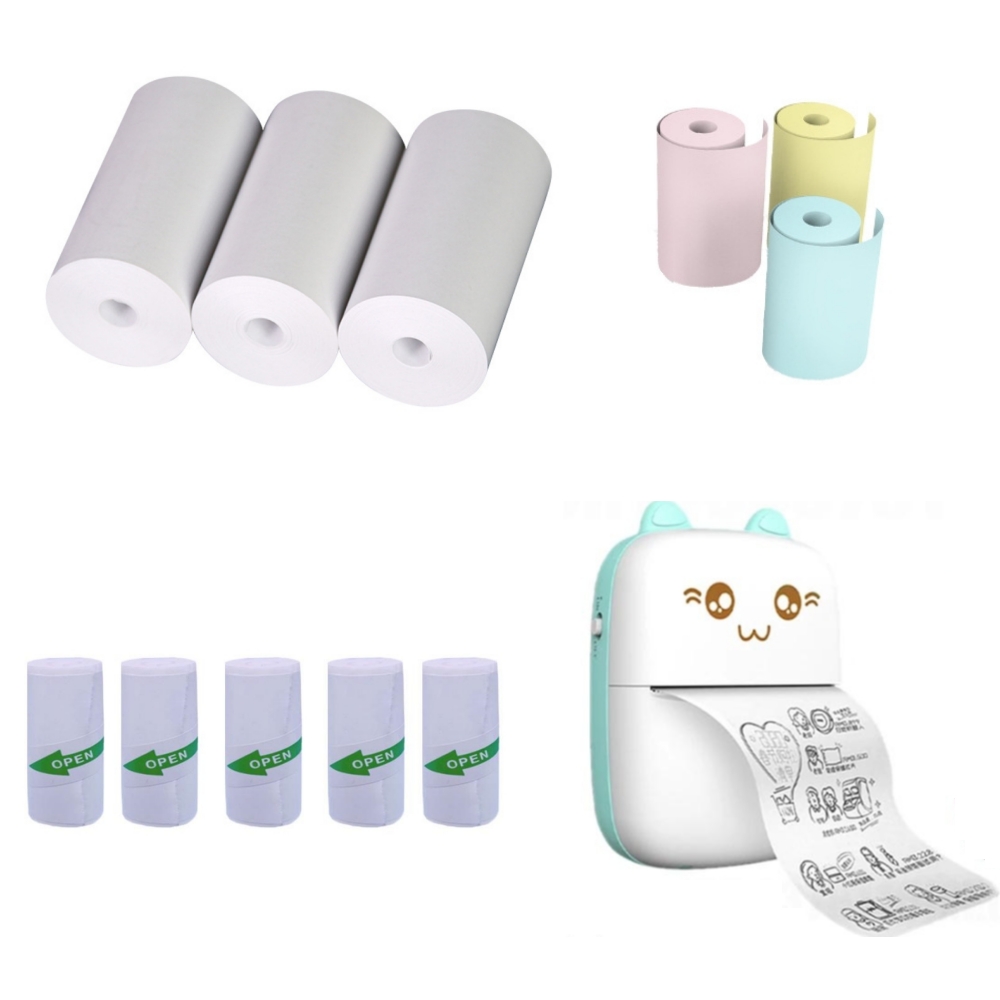 57x25MM Thermal Paper Sticker  - Commercial Printing Paper ulasan dan harga
