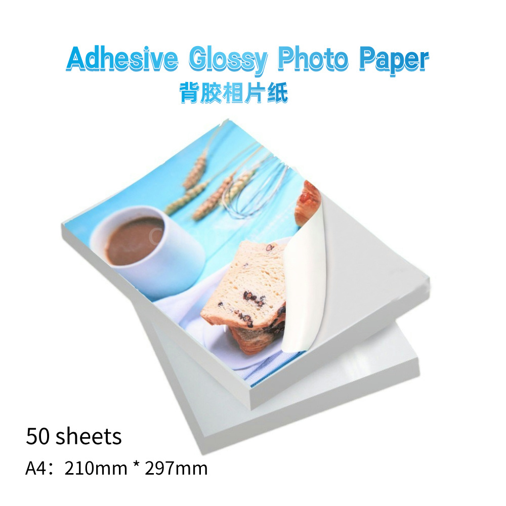 Adhesive Glossy Photo Paper A4 - Commercial Printing Paper ulasan dan harga