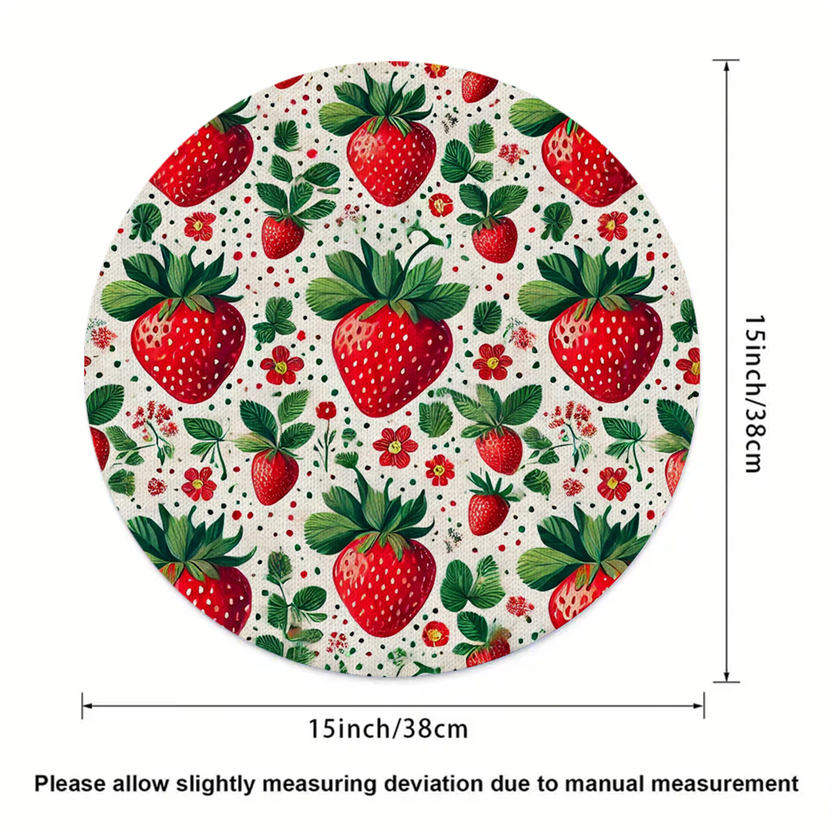 4PCS 2D flat print, strawberry - Commercial Printing & Graphics ulasan dan harga