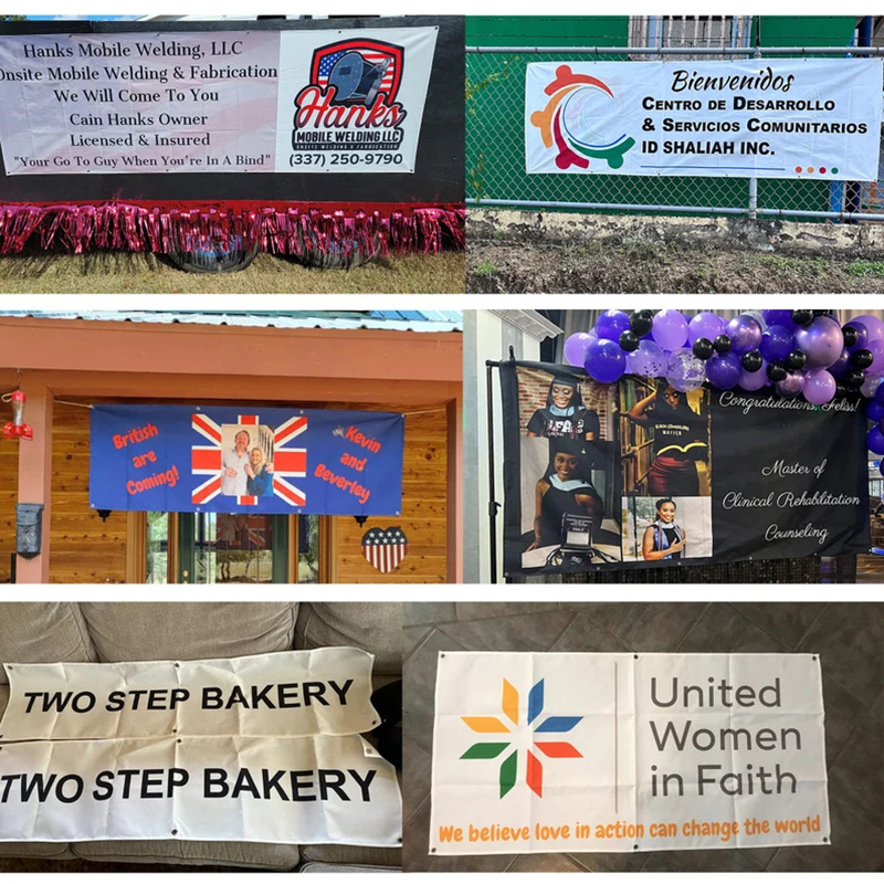 Custom Flag Banner Print Image - Commercial Printing Images ulasan dan harga