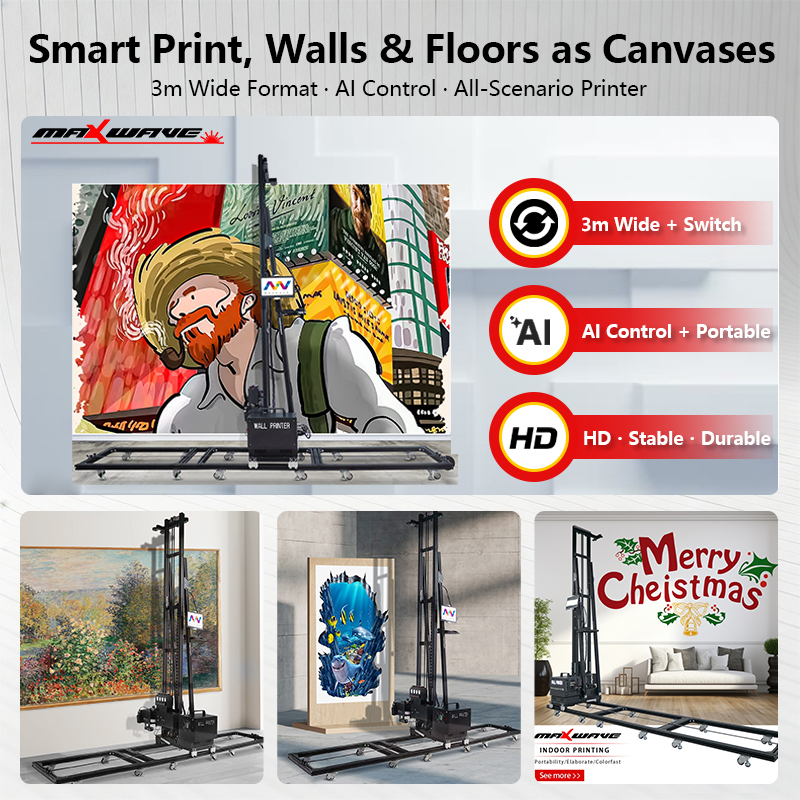 Portable Wall Printer 5 2880DP - Commercial Printing & Graphics ulasan dan harga