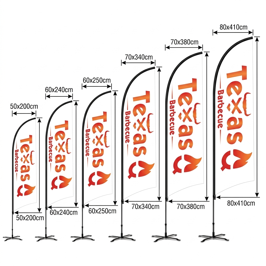 Customized single-edged flags, - Commercial Printing Images ulasan dan harga