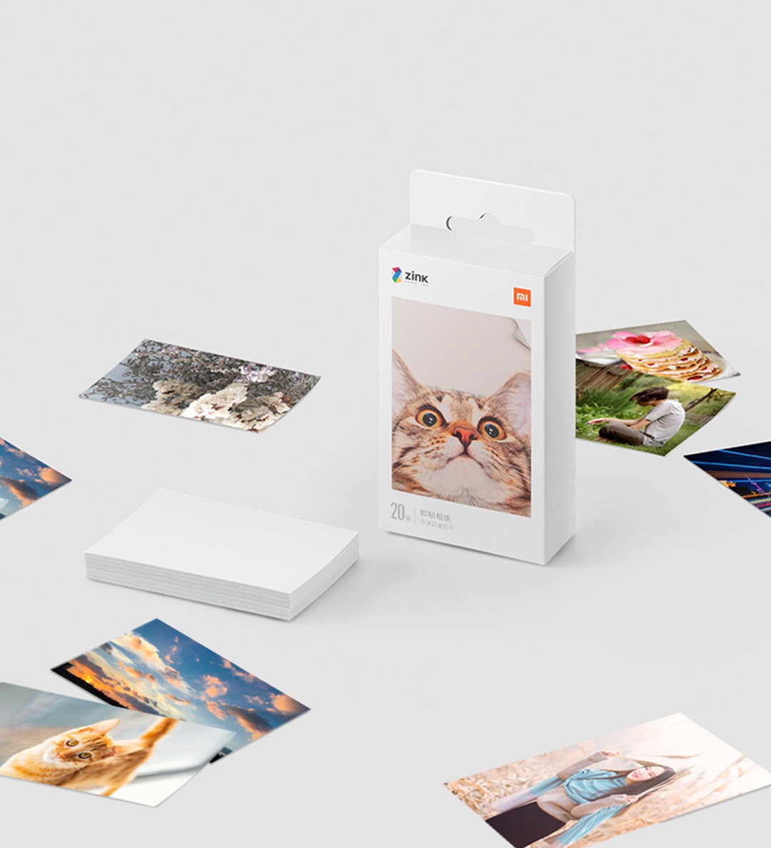 Original 100% Xiaomi ZINK Pock - Commercial Printing Paper ulasan dan harga