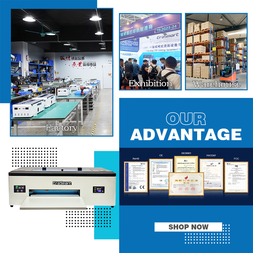 EraSmart 1390 Print Head Inkje - Commercial Shirt Printing Machine ulasan dan harga