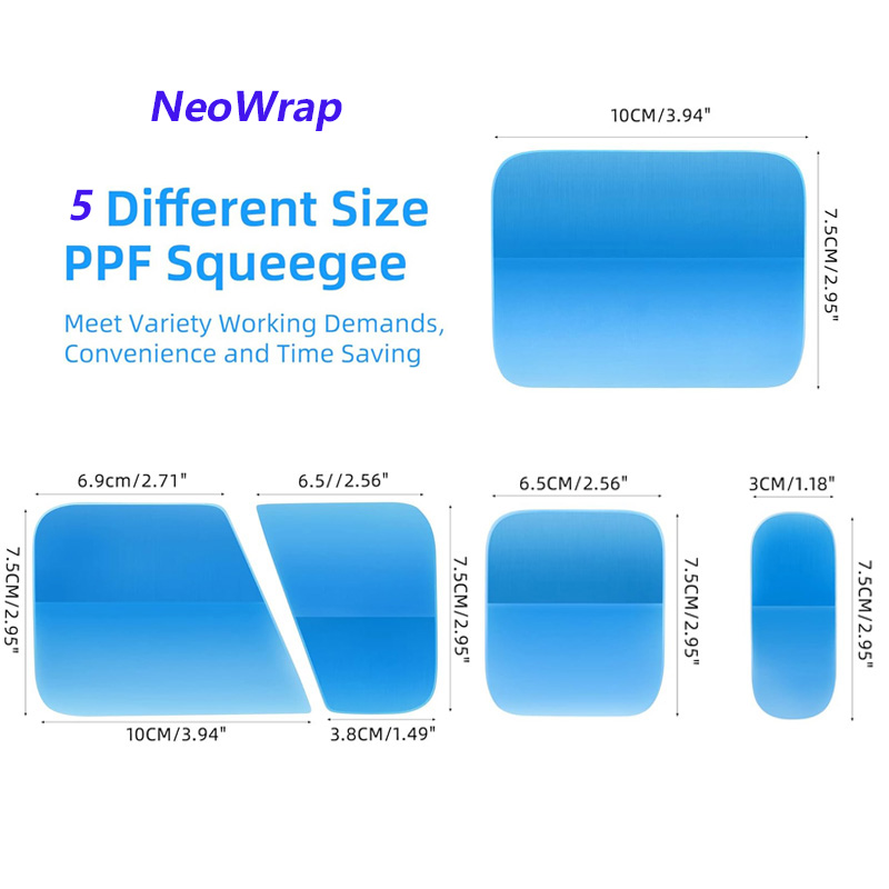 5 in 1 PPF Squeegee Anti-Scrat - Screen Printing Squeegee ulasan dan harga