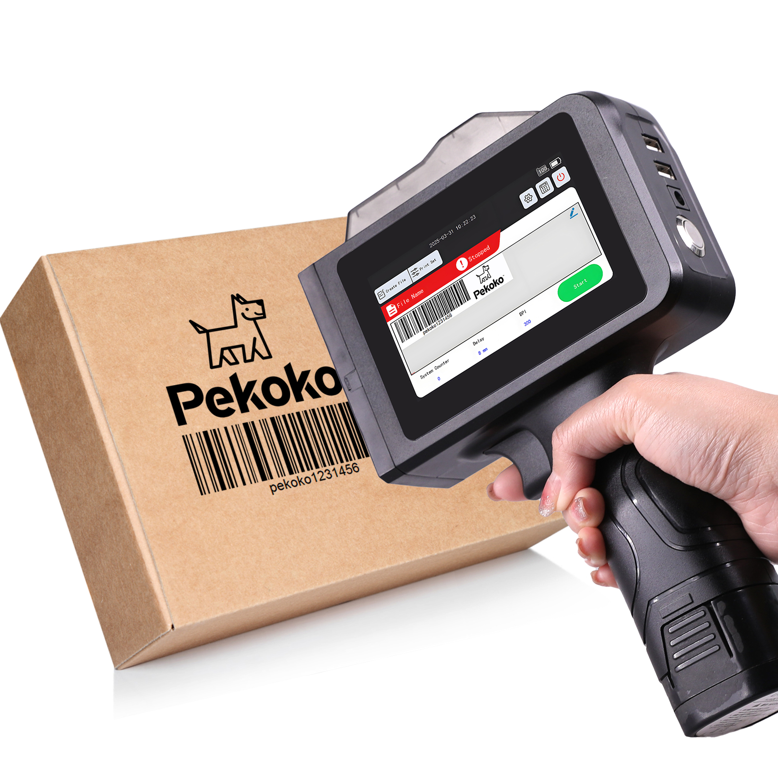 Meenjet M9 Portable Inkjet Pri - Commercial Printing Images ulasan dan harga