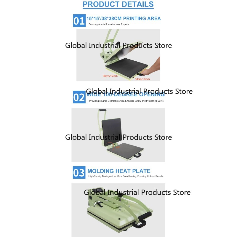 20 Years Factory 38x38cm Wide  - Commercial Grade Printing Press ulasan dan harga